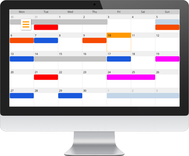 Symcalia - un système de réservation pour les sites web